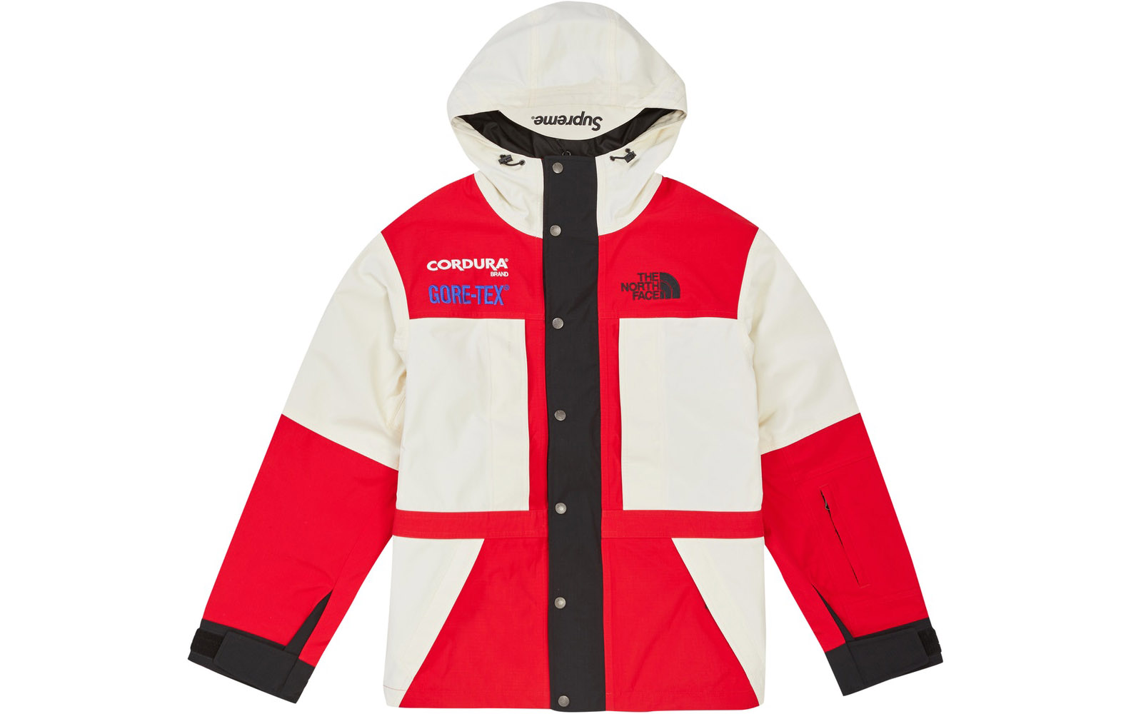 Supreme FW18 TNF Expedition Jacket White   