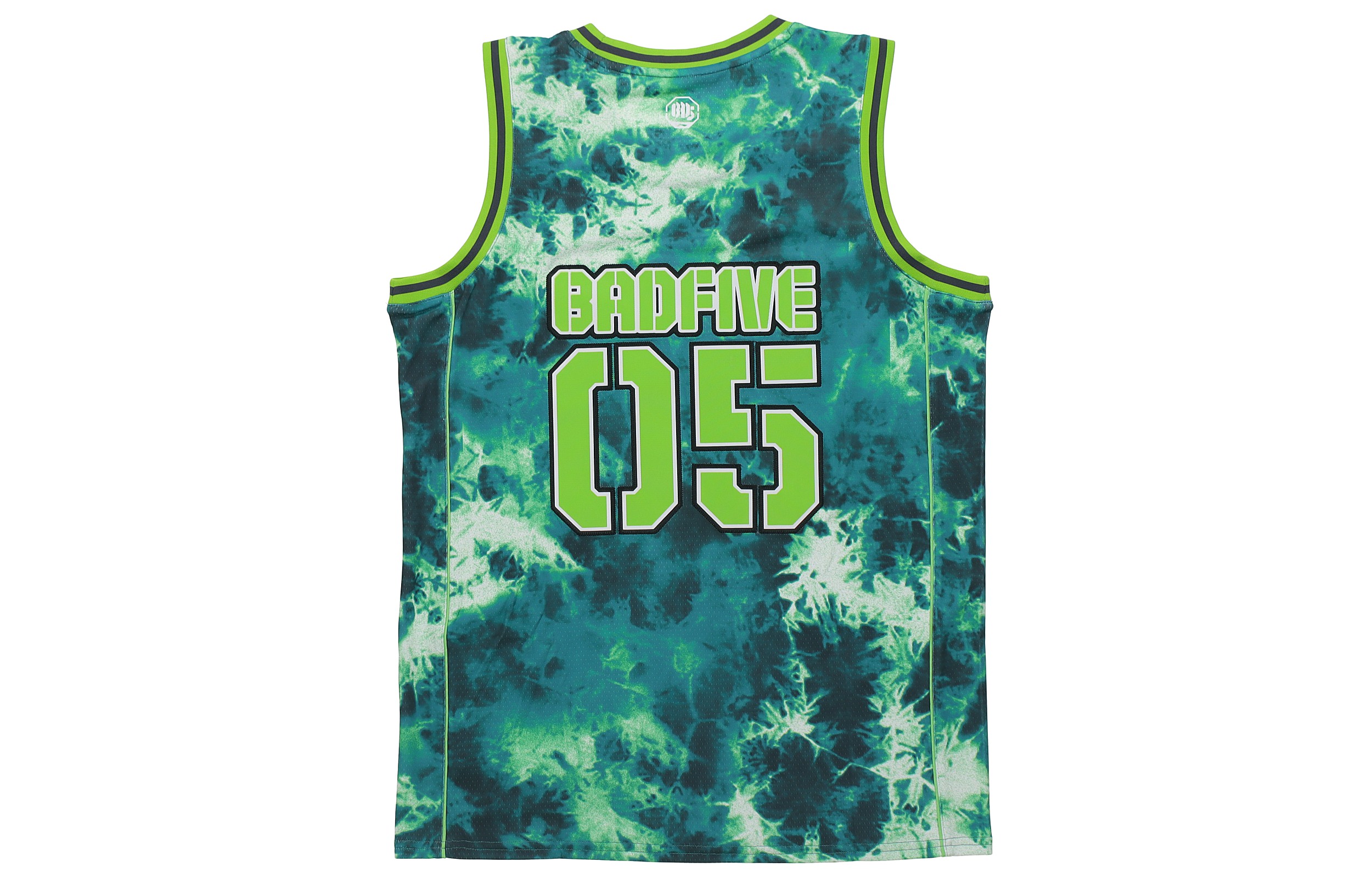 Li Ning Basketball Jersey Men’s Green Ice Vein All Over Print