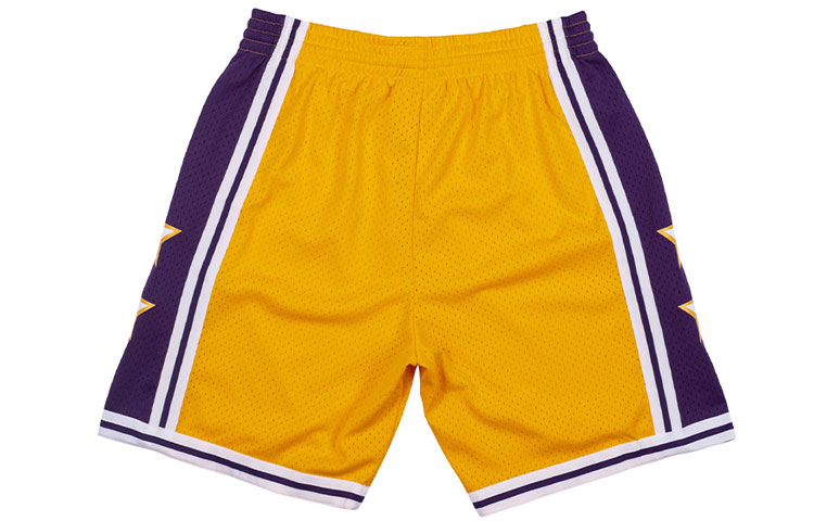 Mitchell Ness Basketball Shorts Men’s Yellow