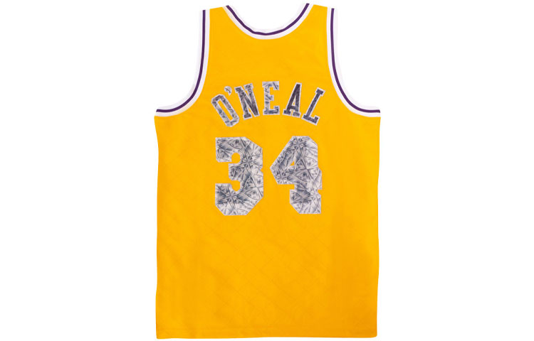 Mitchell Ness Basketball Jersey Men’s Yellow