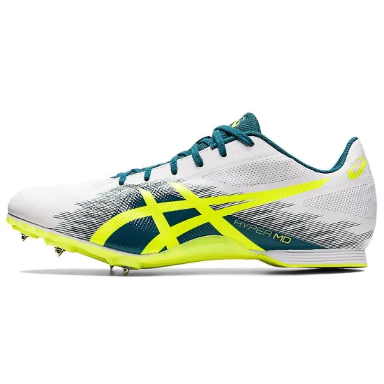 Asics Hyper MD 7 Running Shoes Men Low-top White/Yellow