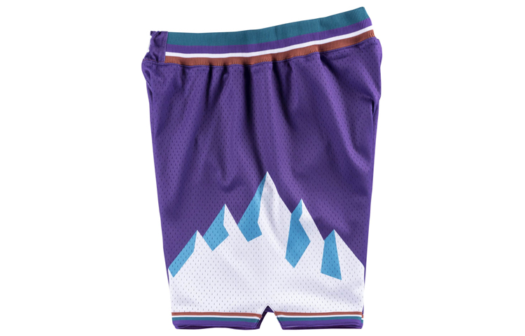 Mitchell Ness Basketball Shorts Men’s Purple
