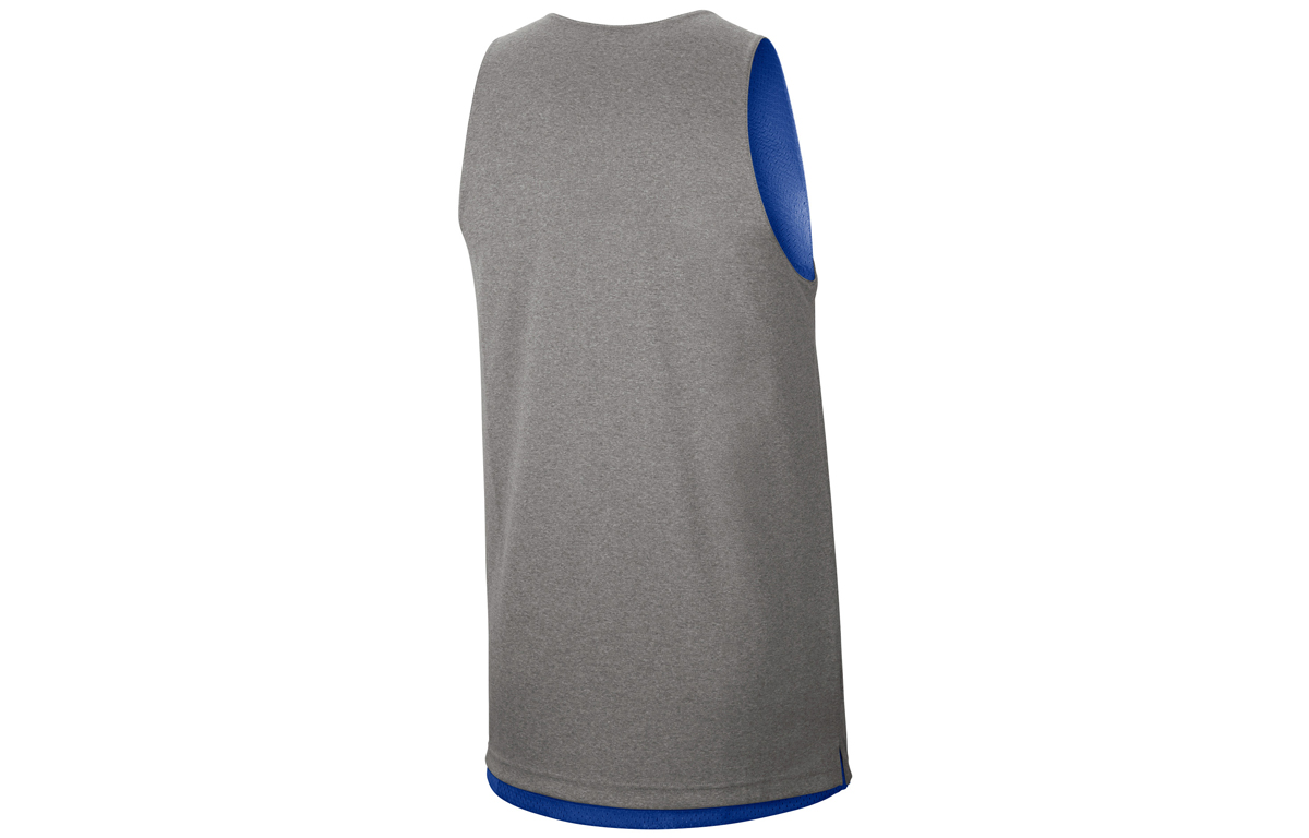 Nike Basketball Jerseys Men’s Gray Blue Moderate Straight Fit