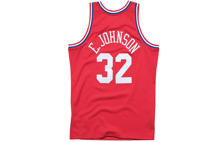 Mitchell Ness Basketball Jersey Unisex Red