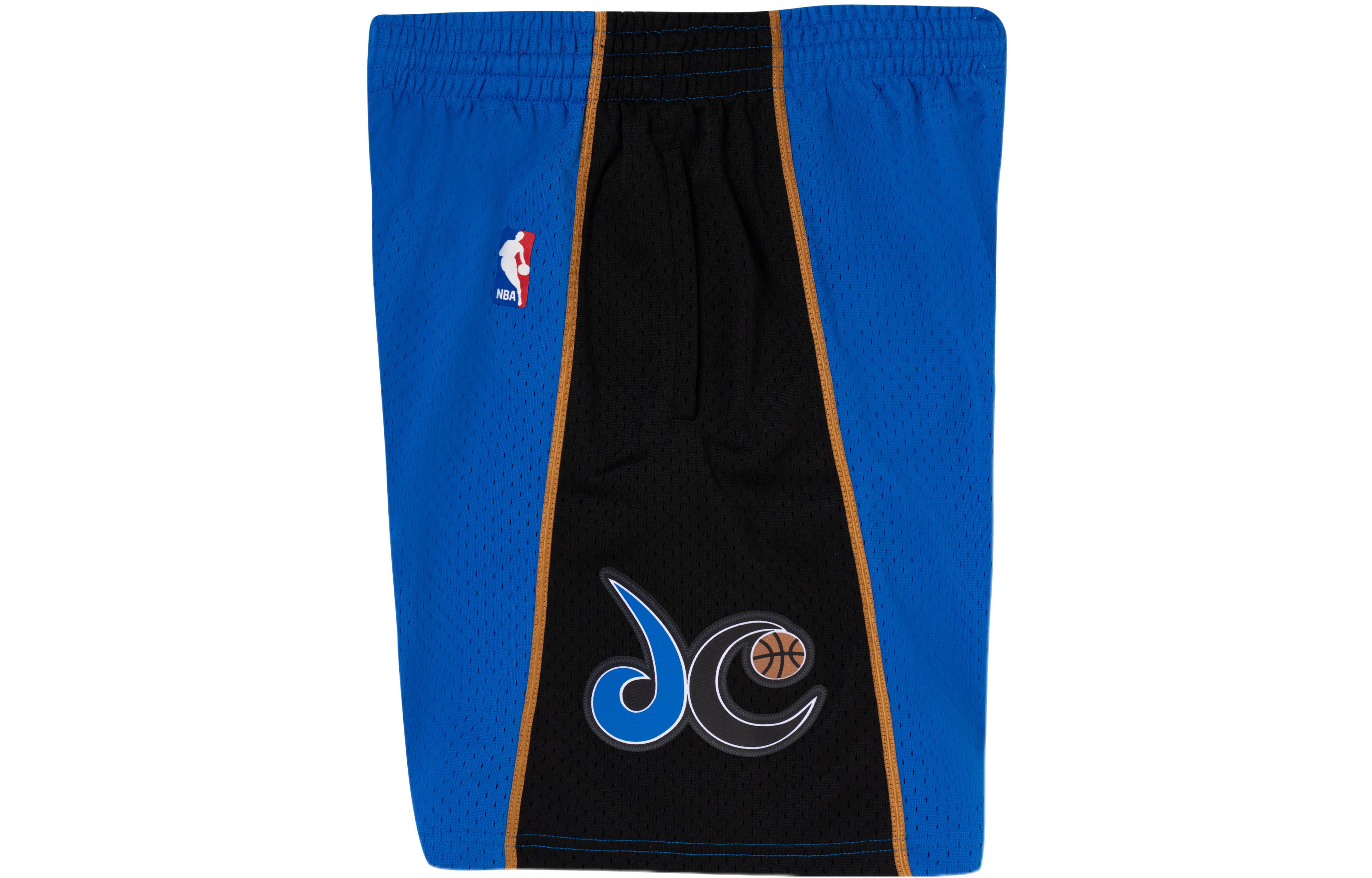 Mitchell Ness Basketball Shorts Men’s Blue Moderate Straight Fit Pants