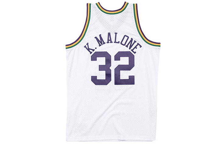 Mitchell & Ness Utah Jazz 1991 92 Karl Malone Swingman Jersey