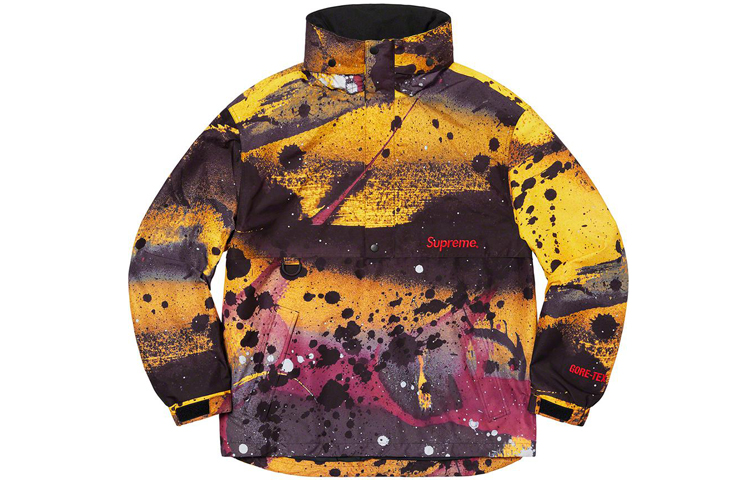 Куртка Supreme SS20 Week 1 GORE-TEX Anorak (желтая) — фото 2