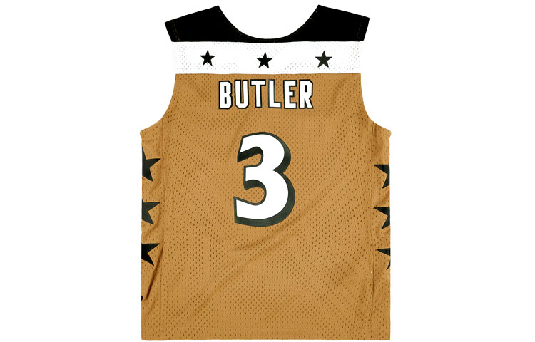Mitchell Ness Basketball Jerseys Men’s Brown Moderate Straight Fit