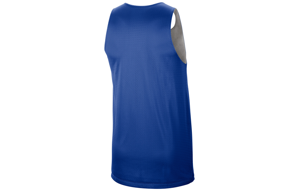Nike Basketball Jerseys Men’s Gray Blue Moderate Straight Fit