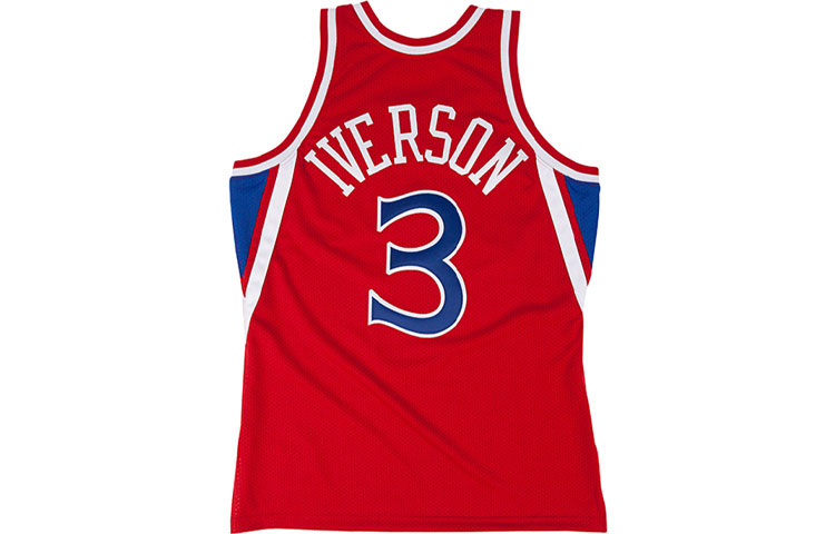Mitchell Ness «NBA Philadelphia 76ers 96 Allen Iverson» authentic jersey