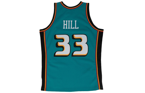 Mitchell Ness ‘NBA Detroit Pistons 98 Grant Hill’ Authentic Road Jersey Vest Top