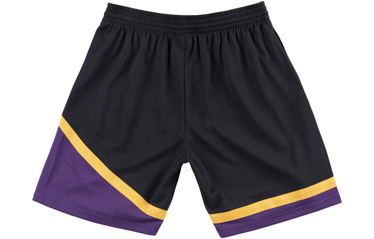 Mitchell Ness Basketball Shorts Men’s Black Moderate Straight Fit Pants