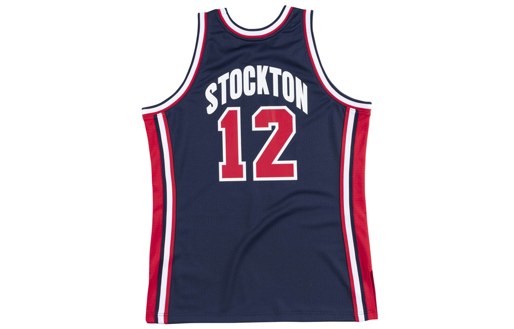 Mitchell Ness Team Usa 1992 John Stockton «Navy» authentic jersey