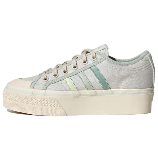 Adidas Nizza Platform Lo Parley Almost Lime Women's