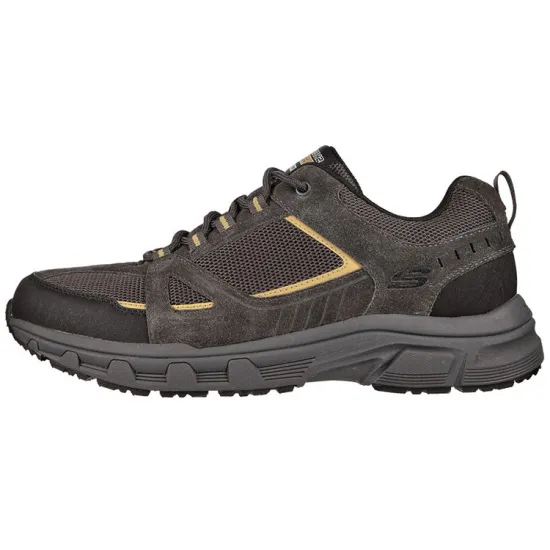 Skechers Cushioning Anti-Slip And Wear-Resistant Low-Top Casual Shoes Men's Brown