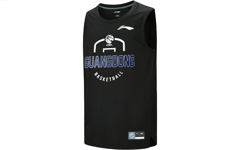 Li Ning Sports Basketball Collection Winter Basketball Jersey Men’s Black