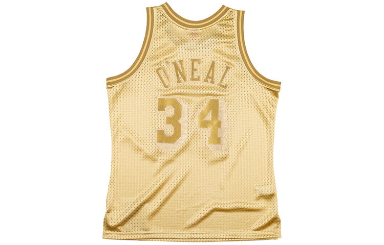 Mitchell Ness Basketball Jersey Unisex Gold