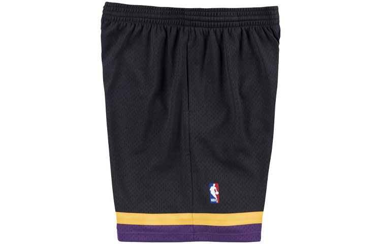 Mitchell Ness Basketball Shorts Men’s Black Moderate Straight Fit Pants