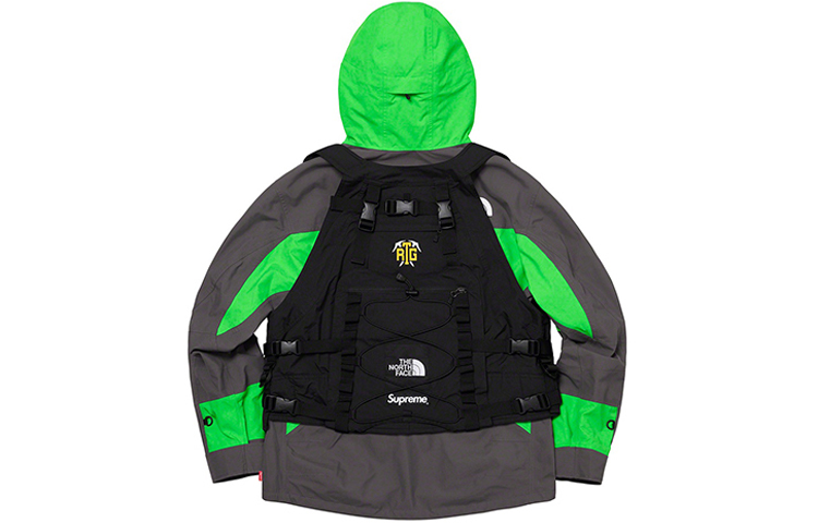 Куртка Supreme x The North Face (зеленый) — фото 3