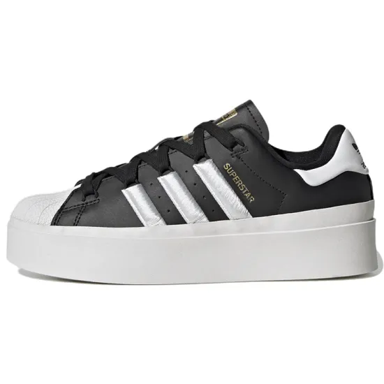 Superstar Women's Adidas Originals Bonega 'Black Gold Metallic' Women's