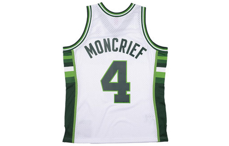 Mitchell Ness Basketball Jerseys Unisex White Moderate Straight Fit