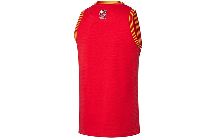 Li Ning CBA Collection Basketball Jerseys Men’s Red Moderate Other