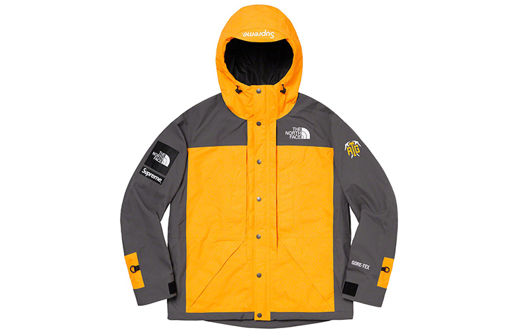 Куртка Supreme x THE NORTH FACE (желтая) — фото 2