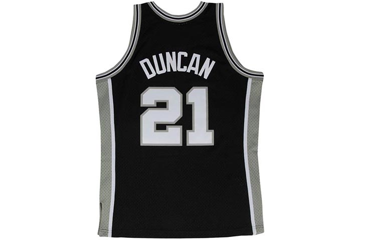 Mitchell Ness San Antonio Spurs jersey