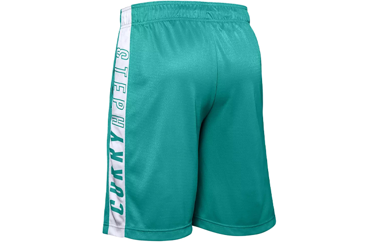 Under Armour Wordmark Basketball Shorts Men’s Green Moderate Straight Fit Pants