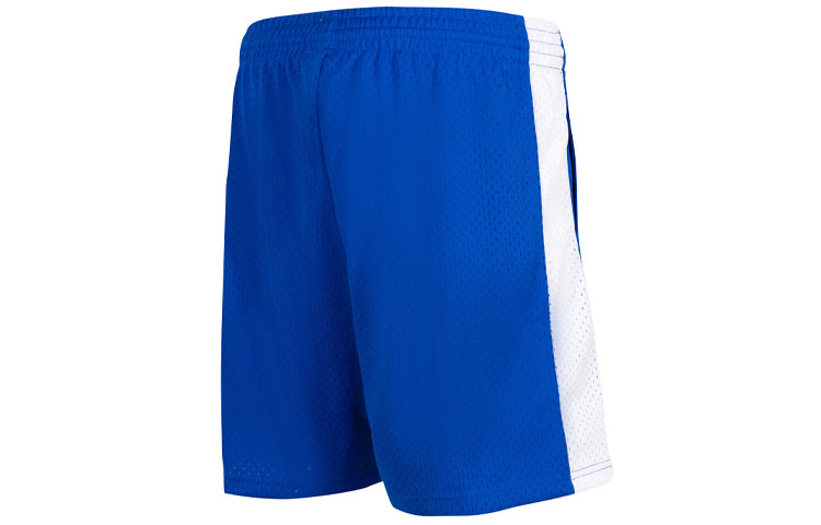 Mitchell Ness Basketball Shorts Men’s Blue Moderate Straight Fit Pants