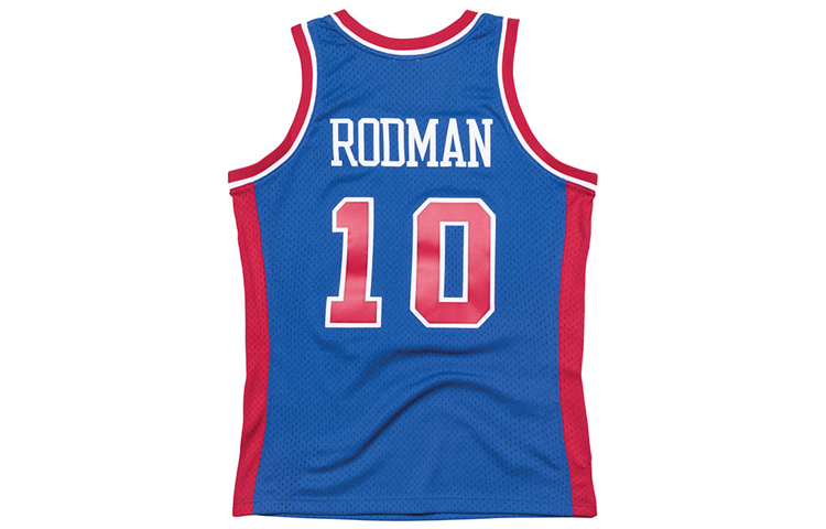 Mitchell Ness Basketball Jerseys Men’s Blue Moderate Other