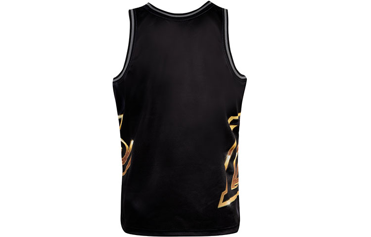 Mitchell Ness x Big Face Basketball Jersey Unisex Black