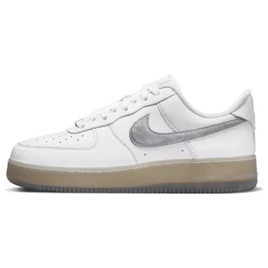 Nike Air Force 1 Low '07 PRM White Metallic Silver