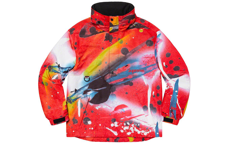 Унисекс куртка Supreme SS20 Week 1 GORE-TEX Anorak (красная) — фото 2