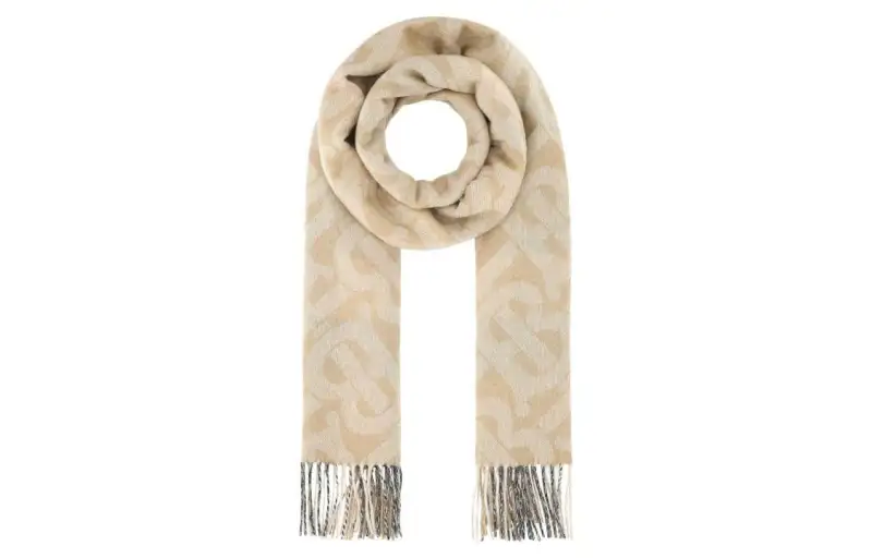 Burberry Cashmere Knit Scarves Women's