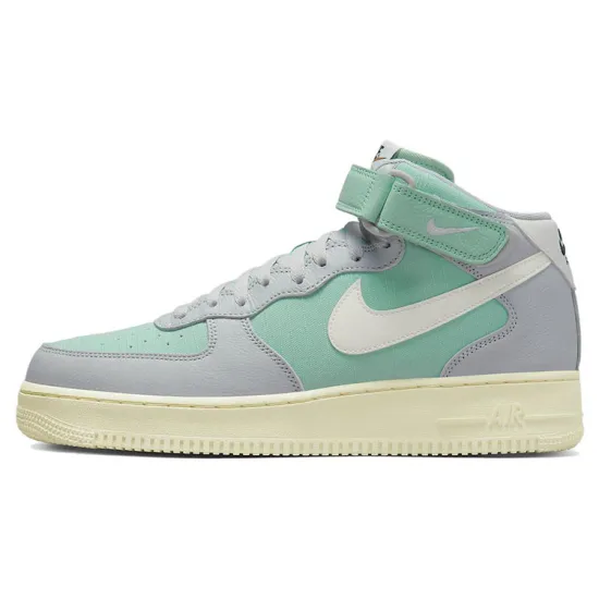 Nike Air Force 1 Mid '07 LX Grey Fog Enamel Green