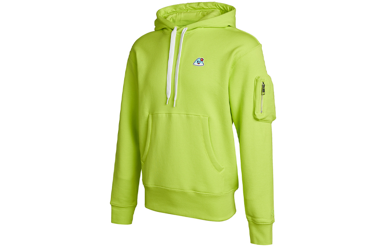 Мужское худи Nike M Nsw Airmoji Ft Hoodie W (зеленое) — фото 3