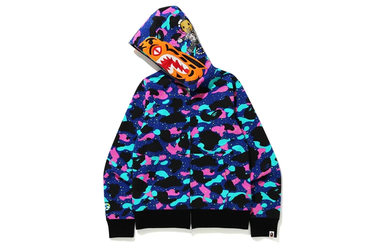 Мужская худи A BATHING APE A BATHING APE × KID CUDI (разноцветная) — фото 2