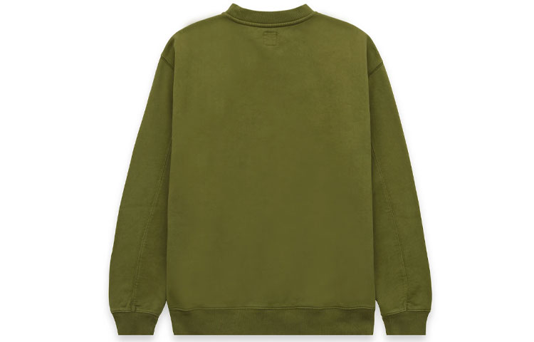 Мужской свитшот Brain Dead FW21 (зеленый) — фото 2
