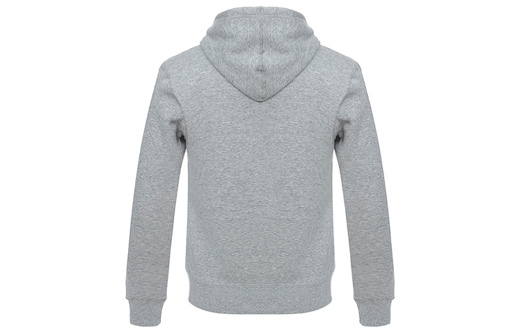 Мужское худи Jordan Fleece Hoodie (серое) — фото 2