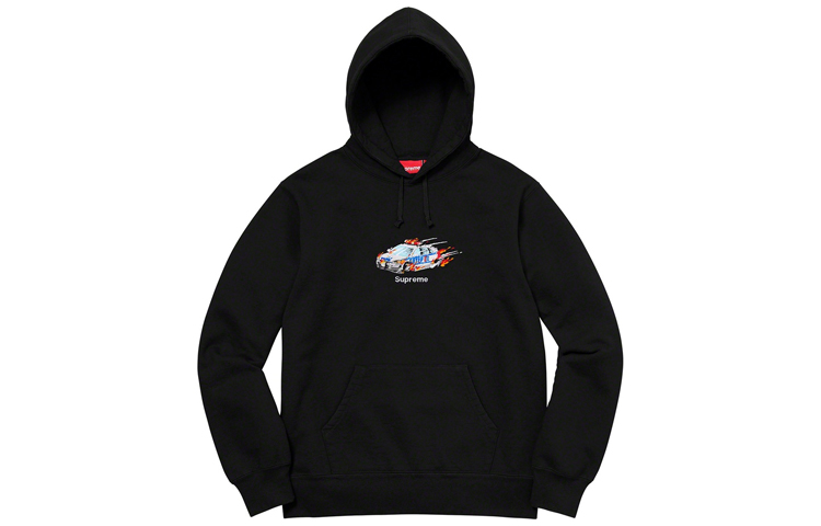 Supreme FW19 Week 5 Cop Car Hooded Sweatshirt