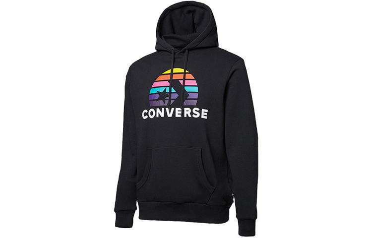 Мужское худи Converse Planet Set Po Hoodie (черное) — фото 3
