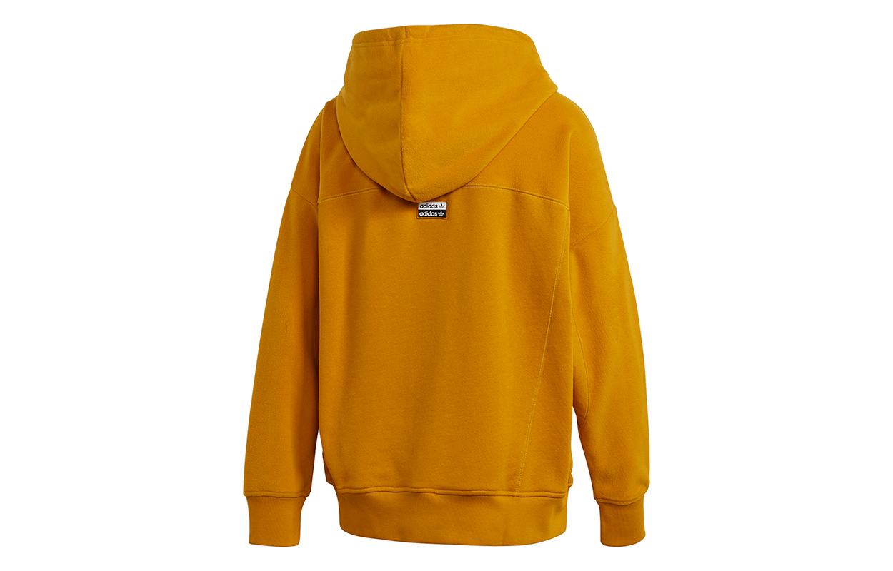 Женское худи adidas originals Hoodie (золотое) — фото 2
