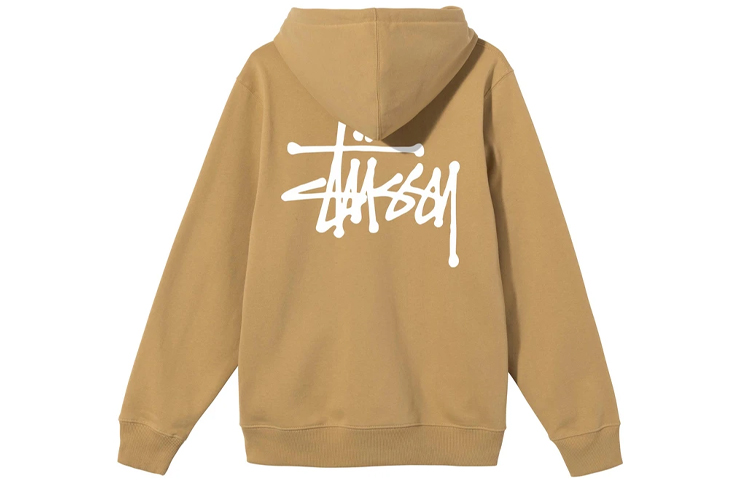 Худи Stussy Basic StÜssy Hoodie Logo (серое) — фото 14