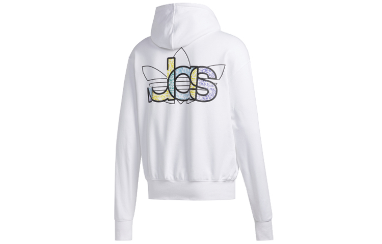 Мужское худи adidas originals (белое) — фото 2