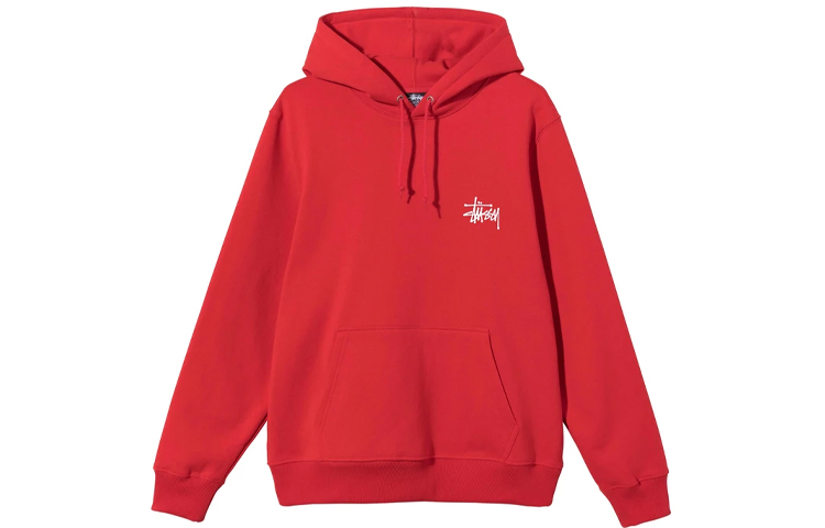 Худи Stussy Basic StÜssy Hoodie Logo (серое) — фото 11