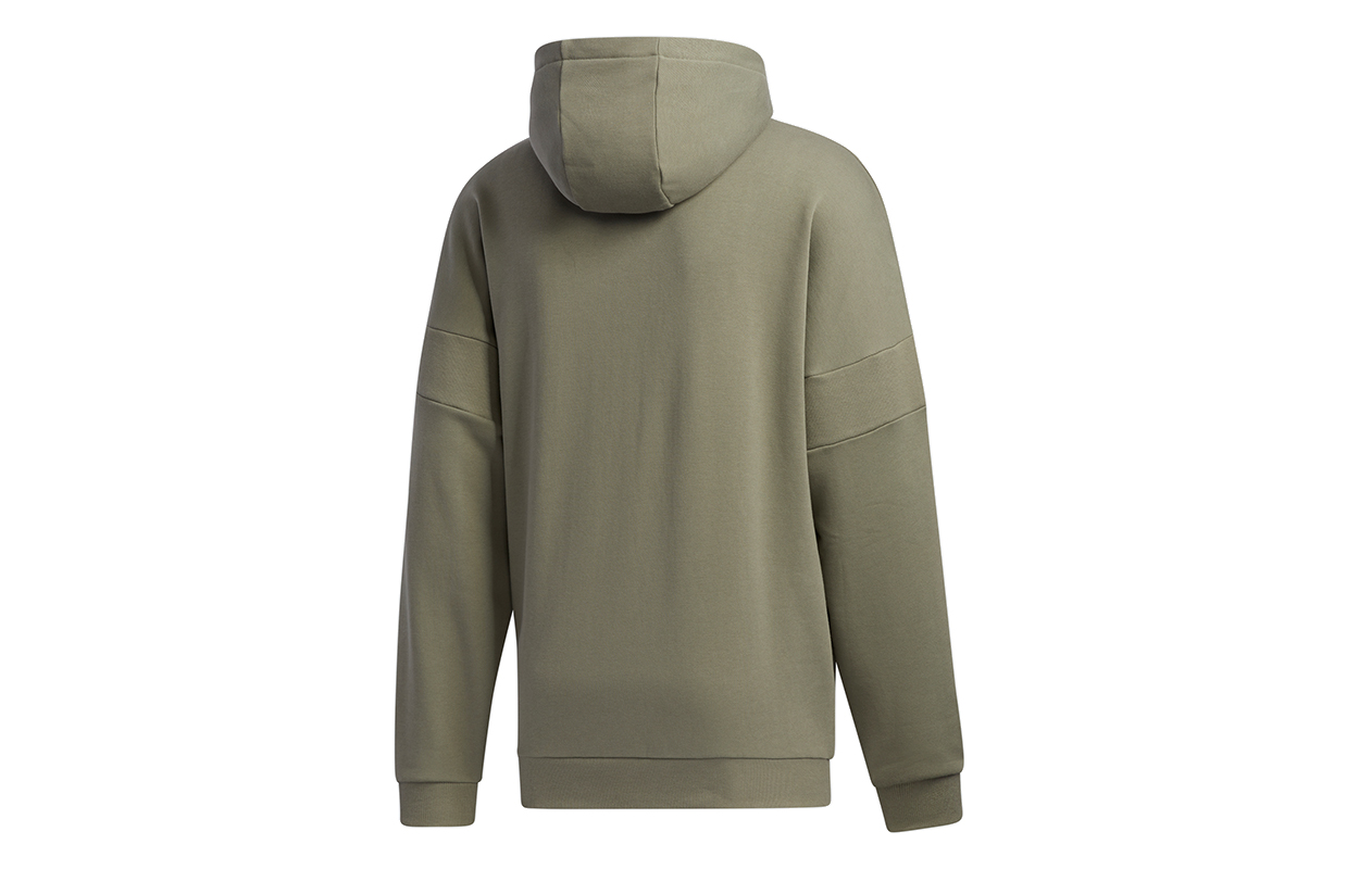 Мужское худи adidas originals Embossed hoodie (зеленое) — фото 2