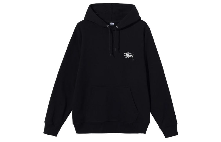 Худи Stussy Basic StÜssy Hoodie Logo (серое) — фото 4