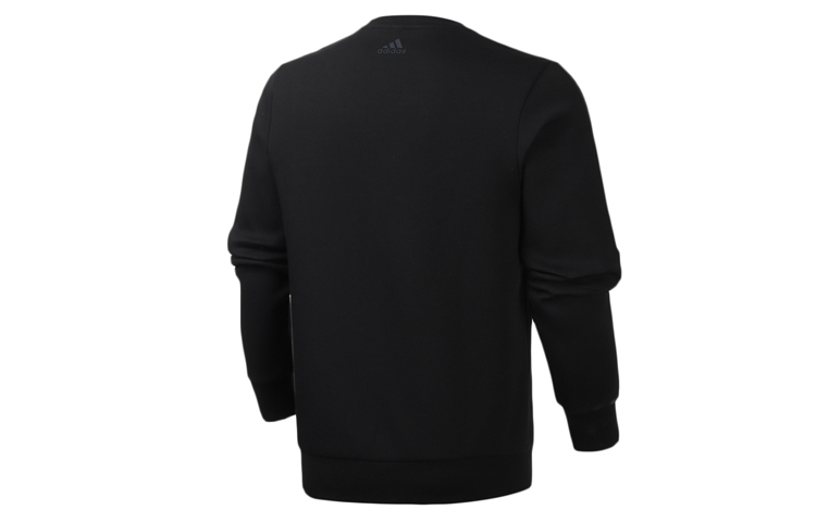 Мужское худи adidas Crewneck Sweatshirt (черное) — фото 2