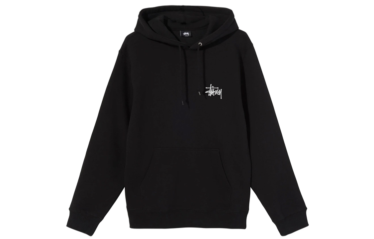 Худи Stussy Logo (черные) — фото 2